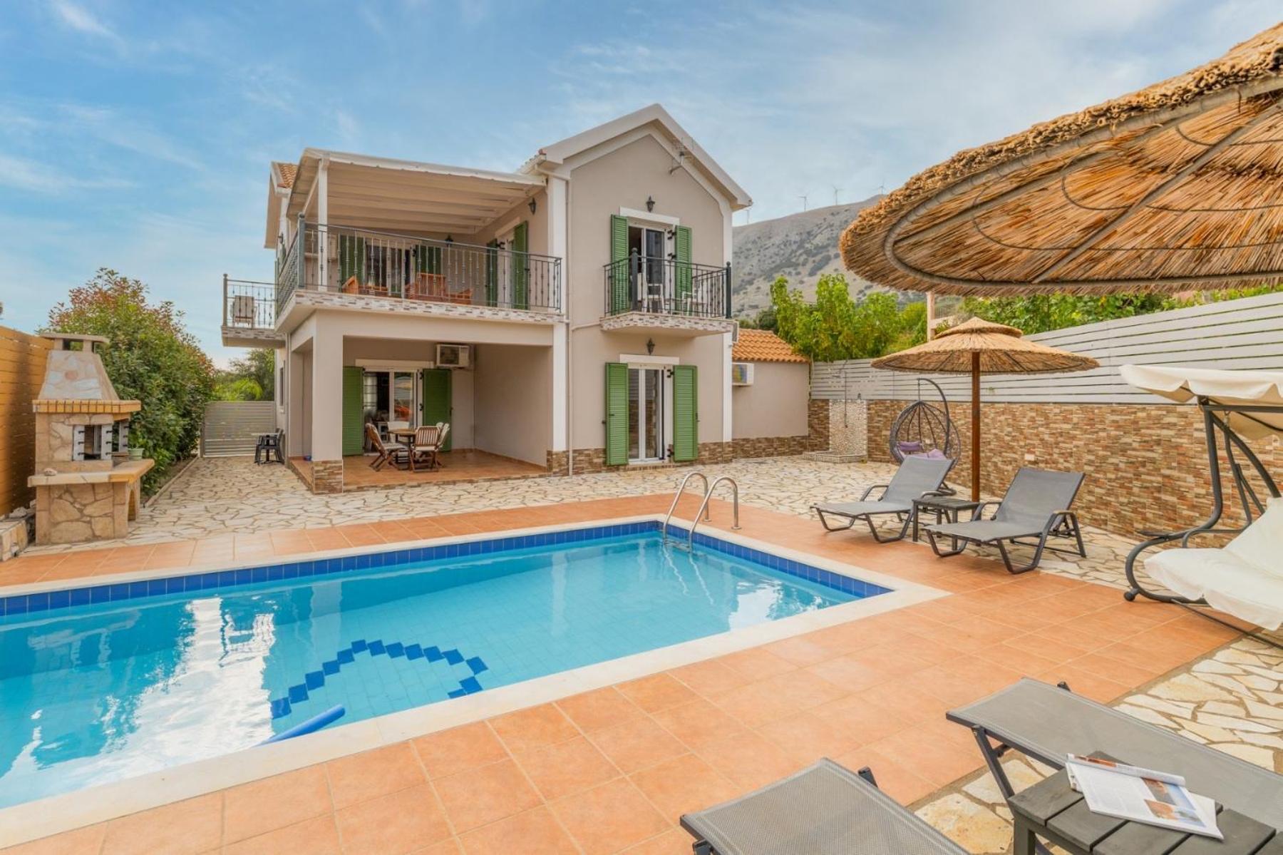 "Villa Andreas" Agia Efimia ภายนอก รูปภาพ