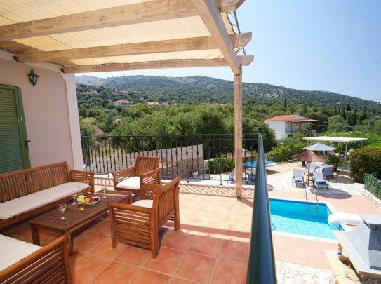 "Villa Andreas" Agia Efimia ภายนอก รูปภาพ